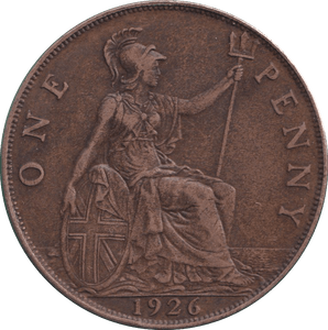 1926 PENNY ( VF ) - PENNY - Cambridgeshire Coins
