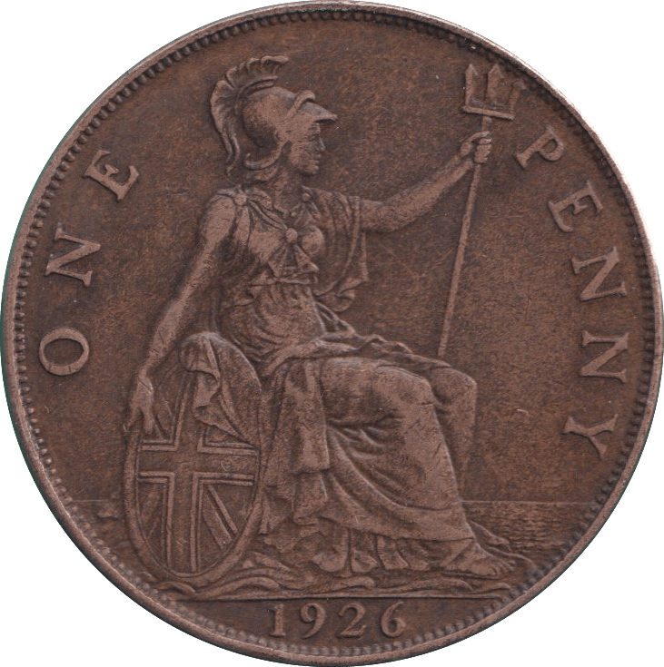1926 PENNY ( VF ) - PENNY - Cambridgeshire Coins