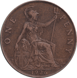 1926 PENNY ( VF ) - PENNY - Cambridgeshire Coins