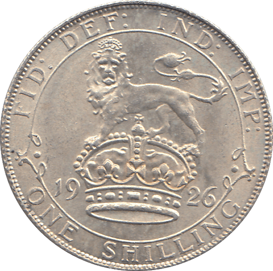 1926 SHILLING ( BU ) - SHILLING - Cambridgeshire Coins