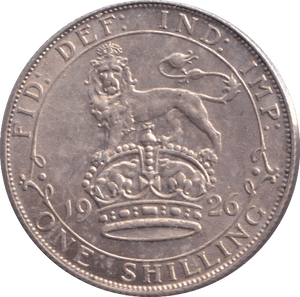 1926 SHILLING ( EF ) - SHILLING - Cambridgeshire Coins