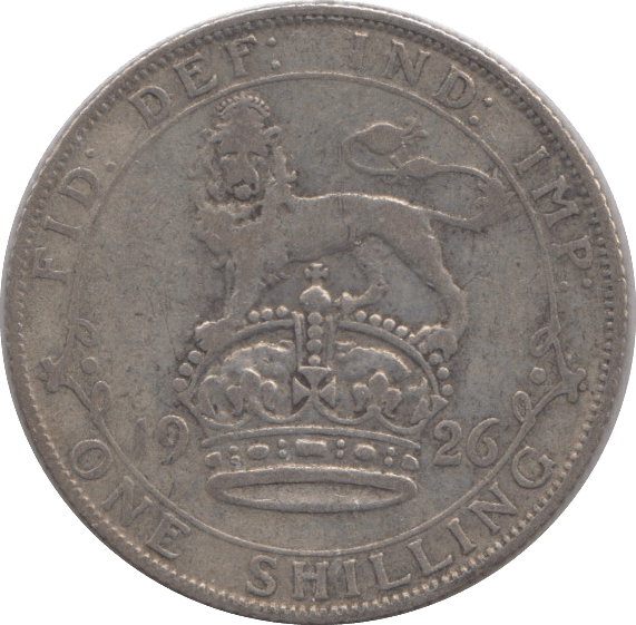 1926 SHILLING ( FINE ) - Shilling - Cambridgeshire Coins
