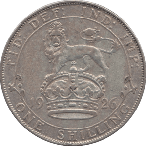 1926 SHILLING ( GVF ) - Shilling - Cambridgeshire Coins