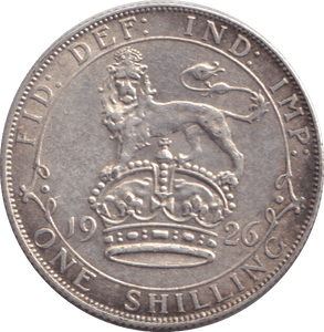 1926 SHILLING ( GVF ) - SHILLING - Cambridgeshire Coins