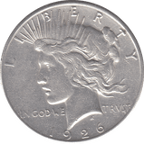 1926 SILVER MORGAN DOLLAR USA - SILVER WORLD COINS - Cambridgeshire Coins