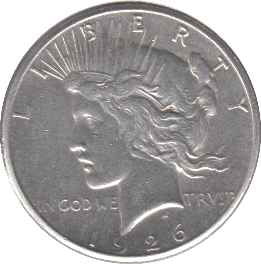 1926 SILVER ONE DOLLAR USA - SILVER WORLD COINS - Cambridgeshire Coins