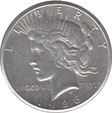 1926 SILVER ONE DOLLAR USA - SILVER WORLD COINS - Cambridgeshire Coins
