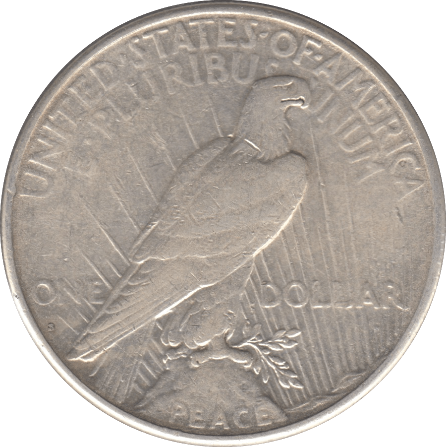 1926 SILVER PEACE DOLLAR SAN FRANCISCO MINT - SILVER WORLD COINS - Cambridgeshire Coins
