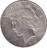 1926 SILVER PEACE DOLLAR USA - SILVER WORLD COINS - Cambridgeshire Coins