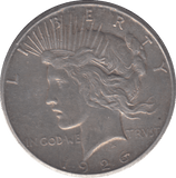 1926 SILVER PEACE DOLLAR USA - SILVER WORLD COINS - Cambridgeshire Coins
