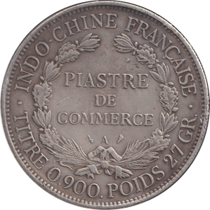 1926 SILVER PIASTRE INDO CHINA - SILVER WORLD COINS - Cambridgeshire Coins