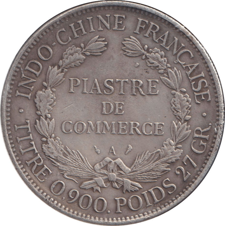 1926 SILVER PIASTRE INDO CHINA - SILVER WORLD COINS - Cambridgeshire Coins