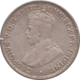 1926 SILVER THREEPENCE AUSTRALIA - SILVER WORLD COINS - Cambridgeshire Coins