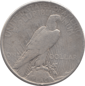 1926 SILVER USA PEACE DOLLAR - SILVER WORLD COINS - Cambridgeshire Coins