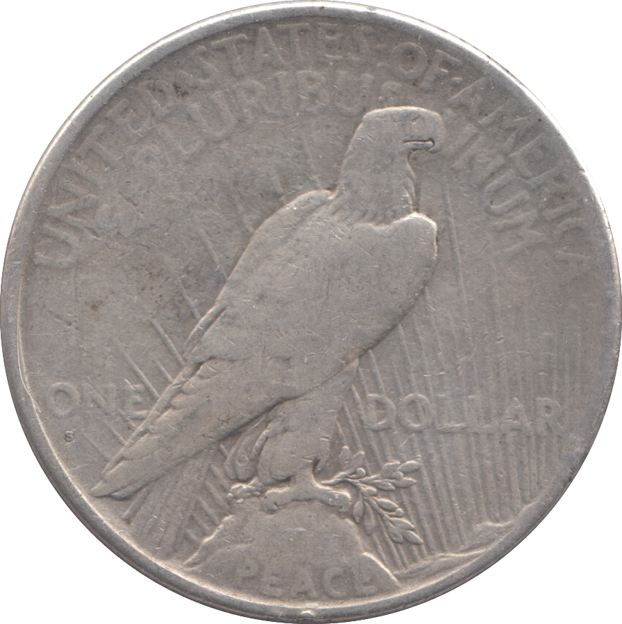 1926 SILVER USA PEACE DOLLAR - SILVER WORLD COINS - Cambridgeshire Coins