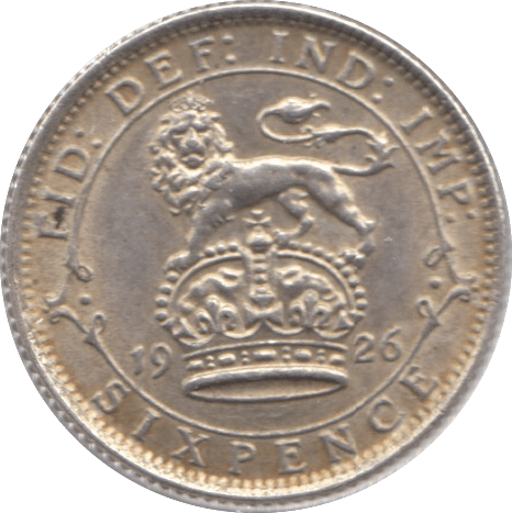1926 SIXPENCE ( AUNC ) - Sixpence - Cambridgeshire Coins