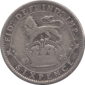 1926 SIXPENCE ( FINE ) - Sixpence - Cambridgeshire Coins