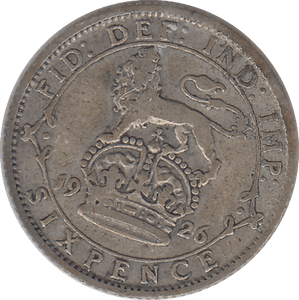 1926 SIXPENCE ( FINE ) - SIXPENCE - Cambridgeshire Coins