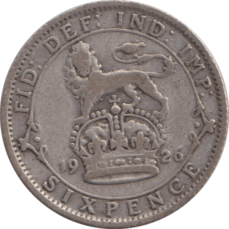 1926 SIXPENCE ( FINE ) - SIXPENCE - Cambridgeshire Coins