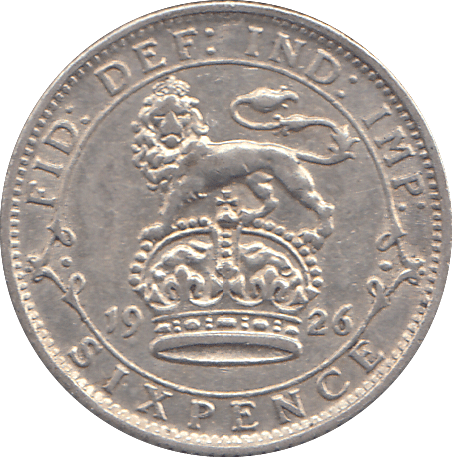 1926 SIXPENCE ( GF ) - SIXPENCE - Cambridgeshire Coins