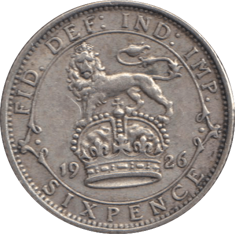 1926 SIXPENCE ( GF ) - SIXPENCE - Cambridgeshire Coins