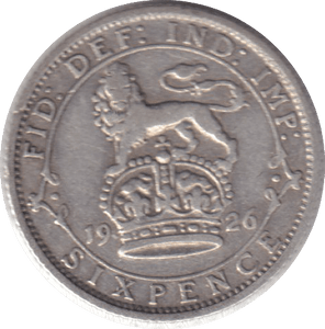 1926 SIXPENCE (GF) - SIXPENCE - Cambridgeshire Coins