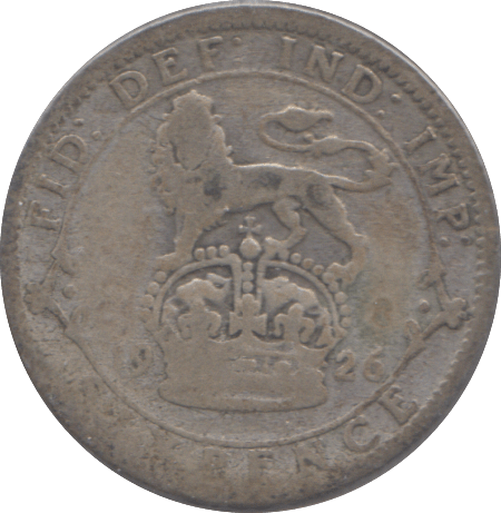 1926 SIXPENCE ( NF ) - SIXPENCE - Cambridgeshire Coins