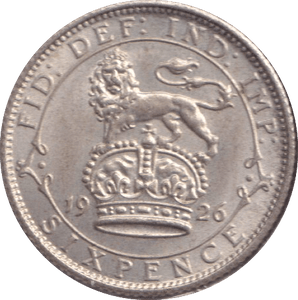 1926 SIXPENCE ( UNC ) - SIXPENCE - Cambridgeshire Coins