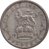 1926 SIXPENCE ( VF ) - WORLD COINS - Cambridgeshire Coins