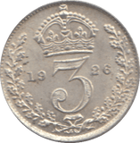 1926 THREEPENCE ( UNC ) - THREEPENCE - Cambridgeshire Coins