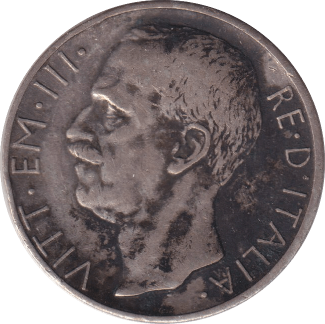 1927 10 LIRA ITALY - WORLD COINS - Cambridgeshire Coins