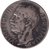 1927 10 LIRA ITALY - WORLD COINS - Cambridgeshire Coins