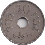 1927 20 MILS PALESTINE - WORLD COINS - Cambridgeshire Coins