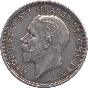 1927 CROWN ( AUNC ) WREATH - CROWN - Cambridgeshire Coins