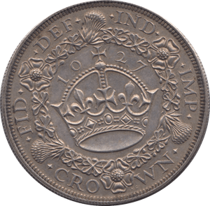 1927 CROWN ( EF ) - CROWN - Cambridgeshire Coins