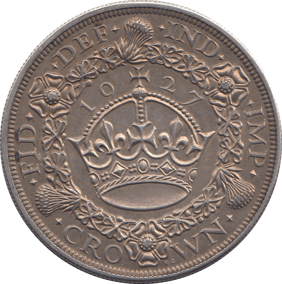 1927 CROWN ( EF ) WREATH - CROWN - Cambridgeshire Coins
