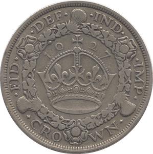 1927 CROWN ( FINE ) - CROWN - Cambridgeshire Coins