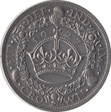 1927 CROWN ( GVF ) WREATH - CROWN - Cambridgeshire Coins