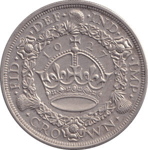 1927 CROWN ( PROOF ) - CROWN - Cambridgeshire Coins