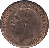 1927 FARTHING ( AUNC ) - FARTHING - Cambridgeshire Coins