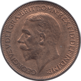 1927 FARTHING ( UNC ) - Farthing - Cambridgeshire Coins