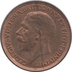 1927 FARTHING ( UNC ) - Farthing - Cambridgeshire Coins