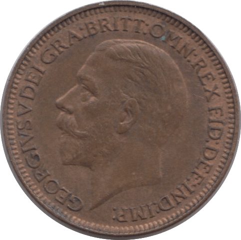 1927 FARTHING ( UNC ) - Farthing - Cambridgeshire Coins