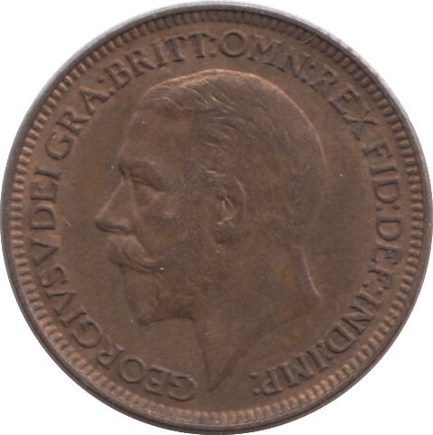 1927 FARTHING ( UNC ) - Farthing - Cambridgeshire Coins