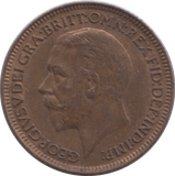 1927 FARTHING ( UNC ) - Farthing - Cambridgeshire Coins