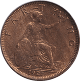 1927 FARTHING ( VF ) - FARTHING - Cambridgeshire Coins