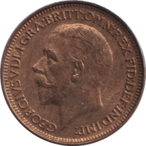 1927 FARTHING ( VF ) - FARTHING - Cambridgeshire Coins