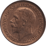 1927 FARTHING ( VF ) - FARTHING - Cambridgeshire Coins
