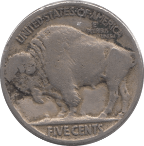 1927 FIVE CENTS USA - WORLD COINS - Cambridgeshire Coins