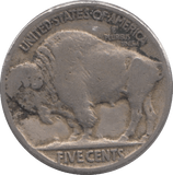 1927 FIVE CENTS USA - WORLD COINS - Cambridgeshire Coins